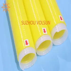 노란색 사용자 정의 실리콘 고무 감기 수축 튜브 안테나 절연