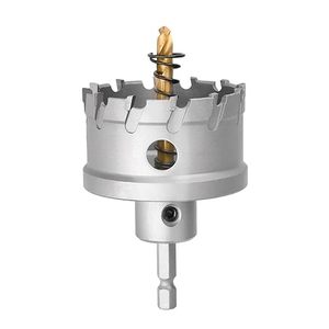 12-delige 16-55mm kernboorset TCT gatenzaagset roestvrij staal hardmetaal punt 25mm snijdiepte zandgestraald afwerking JIEDA boren - Product Image 2