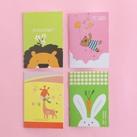 Cuaderno de Notas Myway, Mini, Bonito, con Diseño de Dibujos Animados, Superficie Suave, Múltiples Diseños, Portátil, de Bolsillo, Personalizado, Universitario, para Estudiantes