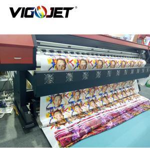 Vigojet 2.5m تنسيق كبير الطابعة الإيكولوجية المذيبة لافتة مرنة مثنية ، بولي كلوريد الفينيل ، ورق حائط آلة طباعة مع XP600 رأس الطباعة - Product Image 2