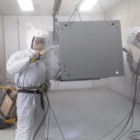 Fabrika Çıkışlı Altın Patlaması Görünümlü Epoksi Polyester İç ve Dış Mekan Termoset Toz Boya Motosiklet ve Deniz Araçları İçin
