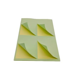 Papier autocollant vert clair mat à angle droit de taille A4, 4 pièces, étiquettes d'<span class=keywords><strong>adresse</strong></span> d'expédition à code-barres auto-adhésives, papier pour imprimante à jet d'encre - Product Image 1
