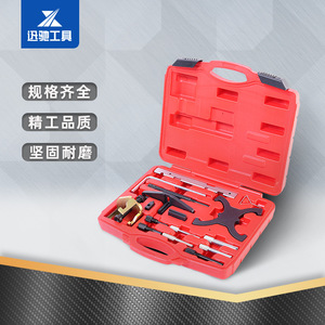 Kit de Herramientas para Reparación de Sincronización de Motor Ford 1.4 1.6 1.8 Gasolina Diésel Compatible con Acero al Carbono 15 Piezas Reparación Automotriz - Product Image 1