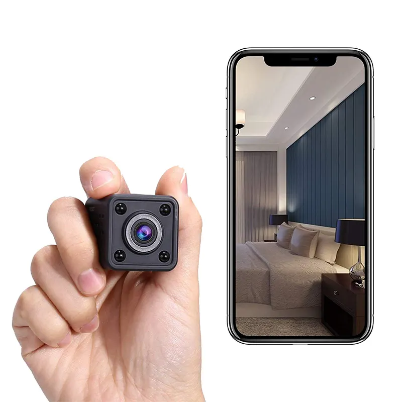 Dropshipping Powerful Magnetic 720P Hidden WiFi Adjustable Indoor Wireless Mini Spy Bluetooth Cameras for Bathroom