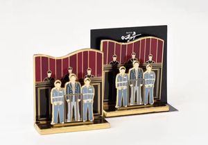 Chất Lượng Cao Cô Lọ Lem Nửa Đêm Diorama Phim Men Pins Phiên Bản Giới Hạn (Le) 50 Anime <span class=keywords><strong>Pin</strong></span> Từ Tưởng Tượng <span class=keywords><strong>Pin</strong></span> Loạt - Product Image 5