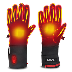 ELECOZY Ensemble cadeau de Noël indispensable pour l'hiver : Gants chauffants rechargeables portables et chaussettes chaudes pour le ski, la moto et les sports d'hiver - Product Image 2