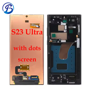 Pantalla AMOLED Original para <span class=keywords><strong>Samsung</strong></span> Galaxy S23 Ultra S918 al por Mayor Directo de Fábrica con Quemaduras y Marco para Teléfono Móvil con Descuento - Product Image 1