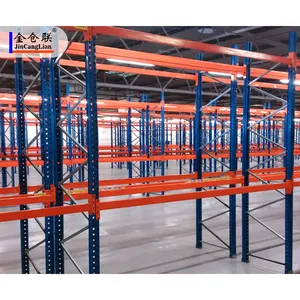 JCL Customized Warehouse Shelves Steel Q235 Industrial Aisle Shelving Capacity 500-2500kg Storage Selective Rack Shelves