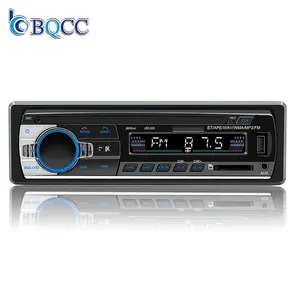 BQCC यूनिवर्सल कार MP3 प्लेयर स्टीरियो Autoradio कार रेडियो बीटी 12V/24V 1 दीन में पानी का छींटा एफएम रिसीवर में औक्स एसडी यूएसबी MP3 एमएमसी अर्थोपाय अग्रिम JSD-520