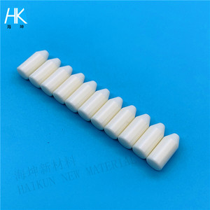 Пользовательские износостойкость высокой чистоты 99% глинозема керамические детали поршневой шток пользовательский плунжер - Product Image 1