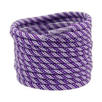 Lacets Weiou 5 mm – Vente en gros – Lacets polyvalents classiques et tendance en polyester rond avec double sangle diagonale – Corde de loisirs à la mode