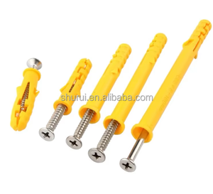 Anclaje de Expansión de Plástico <span class=keywords><strong>para</strong></span> Pared, <span class=keywords><strong>8</strong></span>*40 mm, Rosca M6, Capacidad de 10 lb, <span class=keywords><strong>para</strong></span> <span class=keywords><strong>Concreto</strong></span> y Paneles de Yeso - Product Image 6