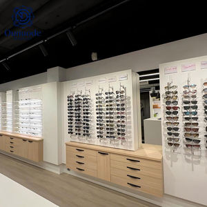 Custom Eco-Friendly Optical <b>Display</b> <b>Cabinet</b> LED Lighting for B2B Eyewear Store Turnkey Design Installation Factory Custom - Product Image 1