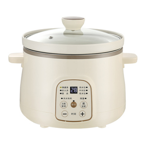 Autocuiseur <span class=keywords><strong>électrique</strong></span> domestique 3 litres à contrôle de temps, boîtier en plastique, cuisson lente, vente chaude - Product Image 2