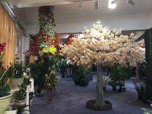 China Factory Wholesale Custom White Indoor Cherry Blossom <strong>Trees</strong> Fiberglass <strong>Trunk</strong> Artificial Silk Quality Indoor Plants <strong>for</strong> <strong>Sale</strong> - Product Image 5