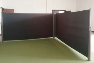 Toldo Retráctil Manual de Doble Cara para Exteriores, Resistente al Agua, al Viento y a los Rayos UV, con Protección de Privacidad, Marca HUGELEAF - Product Image 6
