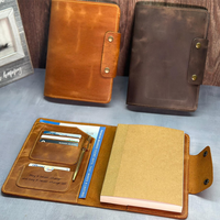 Agenda en cuir véritable rechargeable 2026 A5, agenda personnalisé avec boucle pour stylo, couverture personnalisée, organisateur quotidien, coffret cadeau premium