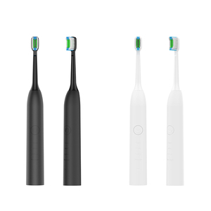 Adulte Brosse À Dents Électrique Sonique Sans Fil de charge <span class=keywords><strong>Noir</strong></span> <span class=keywords><strong>et</strong></span> <span class=keywords><strong>Blanc</strong></span> Couleur Étanche IPX7 Sonic brosse à dents électrique - Product Image 1