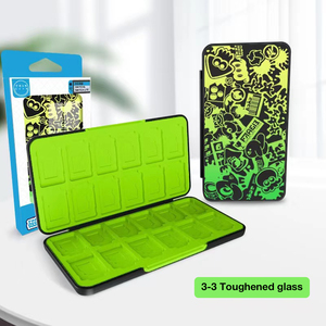 Funda con soporte para tarjeta de juego, accesorios para switch oled <span class=keywords><strong>splatoon</strong></span> 3, novedad - Product Image 6