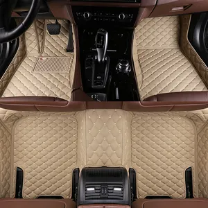 Car Accessories Material PVC Leather 5D Car Floor Mat Car Carpet