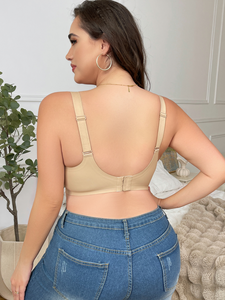Disponible en stock grande <span class=keywords><strong>taille</strong></span> sous-vêtements pour femmes soutien-gorge bonnet profond poitrine Shaper 3/4 couverture soutien-gorge pour femmes - Product Image 1
