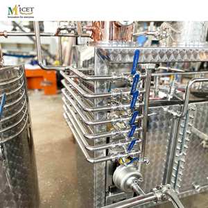 Equipo de Destilación Eléctrico MICET 600L, Alambique de Cobre, Destilador de Reflujo, Torre de Destilación Multifuncional para Ginebra y Brandy - Product Image 5