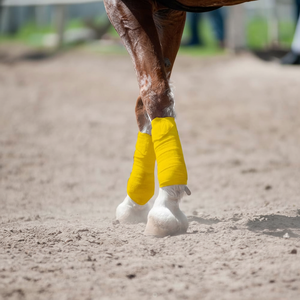 Envolturas de polo de caballo de lana polar de alta calidad Envolturas de pierna de caballo ecuestre Vendajes de cuidado Fabricante directo de Pakistán - Product Image 1