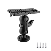 Soporte Universal Giratorio 360° para Sonda de Pesca Yak Outdoors, Guía para Cañas de Pescar, ABS Duradero, Ecológico, Soporte para Chartplotter GPS Marino