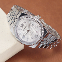 Montre homme YuSa1440, nouvelle montre à quartz classique avec double calendrier, date, semaine, aiguilles lumineuses, bracelet en acier inoxydable, montre-bracelet pour homme d'affaires
