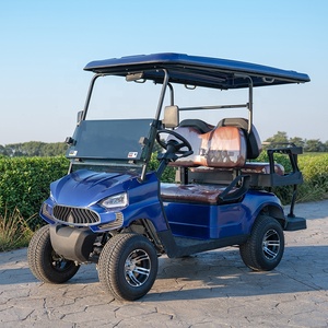 Original Factaory Utility Moins Cher 4 Passagers Électrique Golf Classique Voiturette Rue Légal pour Adulte - Product Image 2