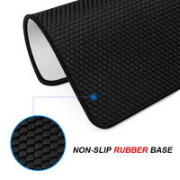 Tapis de souris en caoutchouc naturel antidérapant, imprimé sérigraphié, thème Anime, pour bureau et gaming, écologique, base en caoutchouc, 300x250x4mm, vente en gros WT002