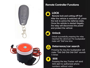 Et006 4G điều khiển từ xa các xe với hơn tốc độ rung chuyển ACC bất hợp pháp bắt đầu báo động cho Xe GPS Tracker - Product Image 6