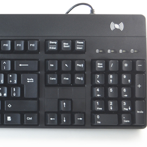 Versi UK Keyboard pembaca kartu tanpa sentuh NFC multifungsi operasi mekanik antarmuka USB untuk Departemen Lalu Lintas SSO - Product Image 1