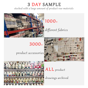 ของตกแต่งซานตาคลอสลายตารางบัฟฟาโลแบบคลาสสิก พร้อมกิ่งสนประดับขนสัตว์ สำหรับตกแต่งคริสต์มาสสไตล์คันทรีในบ้านไร่ ระเบียงบ้าน หรือกลางแจ้ง - Product Image 6