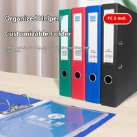 Suministros de oficina Ou Nan FC Carpeta de almacenamiento de carpetas de trabajo rápido de 3 pulgadas Clip de trabajo rápido Archivo DE DATOS DE PAPEL Modelo 556/555 CN ZHE