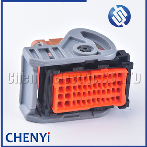 Conector ECU de placa de ordenador de motor de 48 pines/vías con terminales para Mondeo Peugeot 301 307 308 408 Citroen - Product Image 4