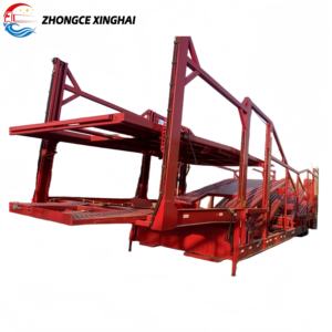 <span class=keywords><strong>Prix</strong></span> usine 2/3 essieu fer voiture transporteur remorque 8-voiture transporteur Transport pour véhicules neufs/d'occasion léger lit bas remorque - Product Image 1