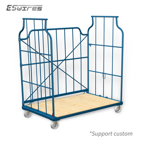 अमेरिका चीन लॉजिस्टिक परिवहन अनुकूलन योग्य आकार फोल्डेबल पाउडर लेपित फर्नीचर परिवहन ट्रॉली - Product Image 1