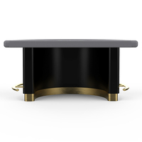 Tables de jeu de casino professionnelles à écran tactile personnalisées de haute qualité, tables de poker rondes pour la vente