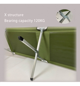 Lit de camping pliable moderne en aluminium Oxford 600D de haute qualité, portable, pour les sorties en parc et les randonnées JUNYI100808 Lit de camping C - Product Image 5