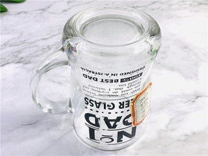 แก้วเบียร์โฮเอกาเดน บอโรซิลิเกต คุณภาพรับประกัน โปร่งใส สแตนเลส 445 มล. รับสกรีนโลโก้ - Product Image 5