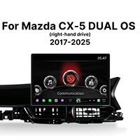 Autoradio Android Youducar 13,1 pouces avec lecteur DVD et navigation pour Mazda CX5 CX8 Cruiser 2017-2025, double système, conduite à droite