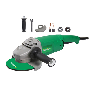 NewBeat <span class=keywords><strong>7</strong></span> pulgadas 2000W Mini <span class=keywords><strong>amoladora</strong></span> eléctrica Juego de herramientas Amoladoras angulares de servicio pesado con cable manual Corte - Product Image 1