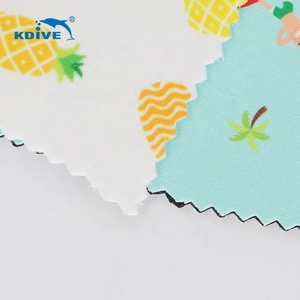 Özel baskılı 1.5mm su geçirmez lamine Polyester naylon süblimasyon neopren kumaş - Product Image 6