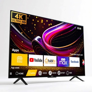 Téléviseur LED LCD intelligent Android <span class=keywords><strong>4K</strong></span> de 32 à 100 <span class=keywords><strong>pouces</strong></span>, prix d'usine, avec panneau de qualité A+ - Product Image 1