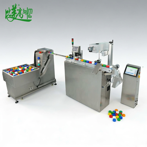 เครื่องปิดฝาขวดอัตโนมัติพร้อมระบบพิมพ์โค้ดด้วยเลเซอร์ยูวีและระบบตรวจสอบด้วยภาพสำหรับการติดตามสายการผลิตบรรจุภัณฑ์ - Product Image 3