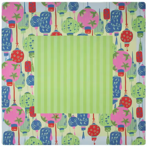 Tapete de Mahjong Aqua con Diseño Cheeky Birdie, Tapete de Neopreno Plegable de Lujo para Mahjong Americano - Product Image 3