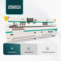 Machine de perçage latéral CNC à double tête pour le bois, machine de perçage latéral CNC horizontale pour les trous de serrures de portes d'armoires