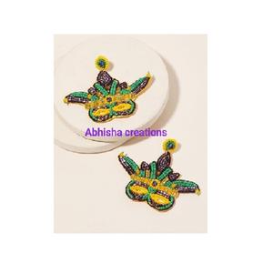 Pendientes Largos de Estilo Bohemio con Cuentas Hechas a Mano, Joyería Étnica de Moda para Mujer, Accesorios Ideales para Fiestas - Product Image 3