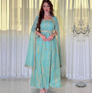 信念アバヤヴィンテージムスリムドレスドバイイスラム服女性インドネシアカフタンローブイブニングドレス - Product Image 6